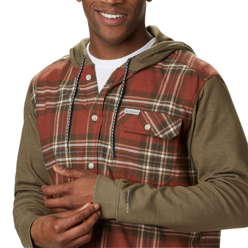 NWT Sz LG Columbia Flare Gun Stretch Hoodie